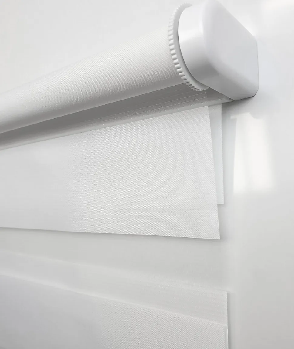 Store enrouleur automatique blanc l.42 x H.160 Madeco