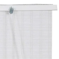 Store enrouleur bois blanc Scandinave H.200 x l.100cm Ballauff