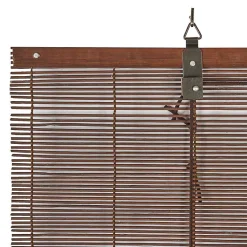 Store Enrouleur en Bambou Brun escuro 150 x 175 cm