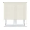 Store Enrouleur Isolant Thermique Screen Degré d'ouverture 10% Blanc Lin 75 X 190cm , Viewtex