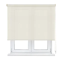 Store Enrouleur Isolant Thermique Screen Degré d'ouverture 10% Blanc Lin 75 X 190cm , Viewtex