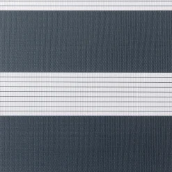 Store enrouleur jour / nuit sans perçage Elin 2 bleu l.55 x H.180cm Goodhome