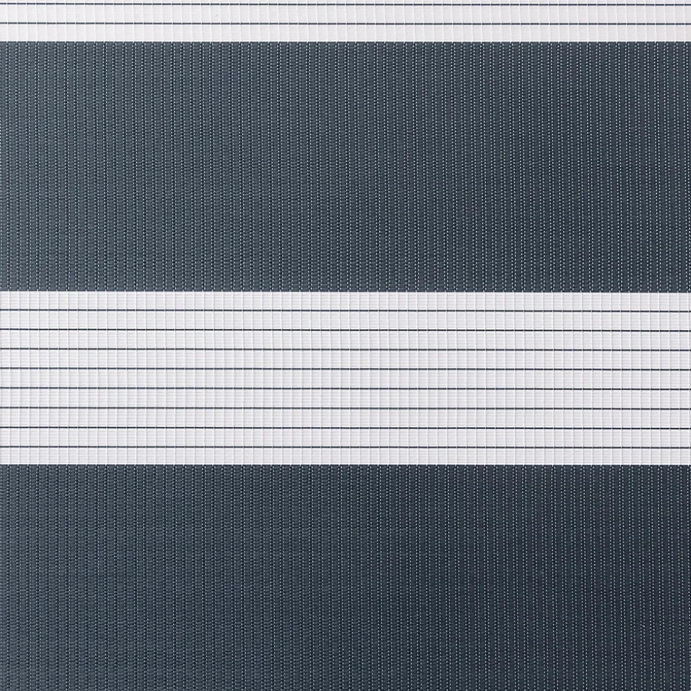 Store enrouleur jour / nuit sans perçage Elin 2 bleu l.55 x H.180cm Goodhome