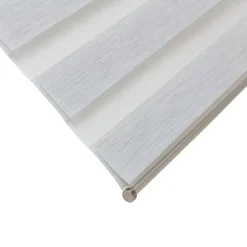 Store enrouleur jour / nuit sans perçage Brize blanc chiné l.55 x H.180cm Goodhome