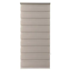Store enrouleur jour / nuit sans perçage Elin 2 gris perle l.40 x H.140cm Goodhome