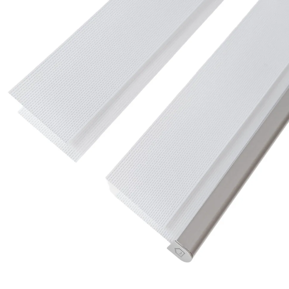 Store enrouleur jour / nuit sans perçage Keston blanc cassé l.45 x H.140cm Goodhome
