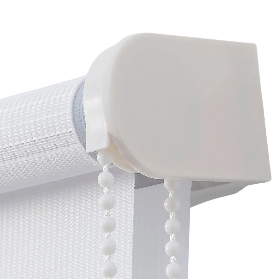 Store enrouleur jour / nuit sans perçage Elin 2 blanc cassé l.180 x H.240cm Goodhome