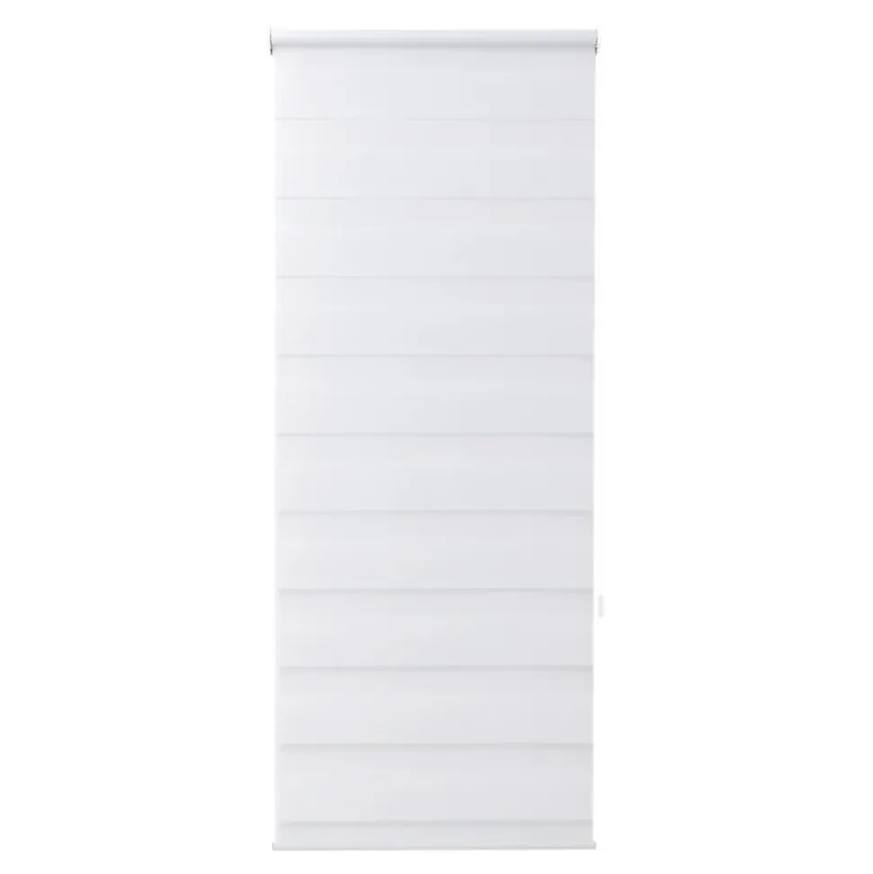 Store enrouleur jour / nuit sans perçage blanc l.60 x H.160cm
