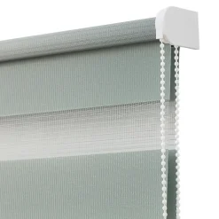 Store enrouleur jour / nuit sans perçage Elin 2 vert céladon l.80 x H.180cm Goodhome