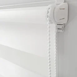 Store enrouleur jour / nuit blanc l.82 x H.160cm Madeco