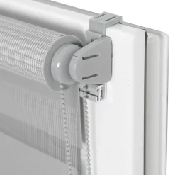Store enrouleur jour / nuit gris clair l.112 x H.190cm Madeco