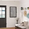 Store enrouleur jour / nuit gris clair l.37 x H.190 cm Madeco