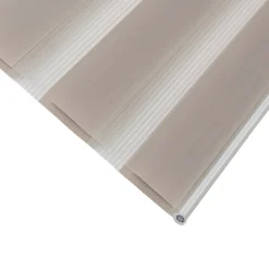 Store enrouleur jour / nuit sans perçage Elin 2 gris perle l.60 x H.240cm Goodhome