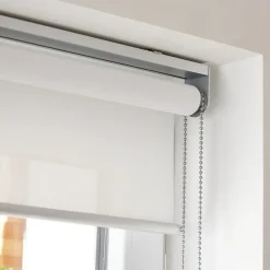 Store enrouleur jour / nuit sans perçage Elin 2 gris béton l.80 x H.180cm Goodhome