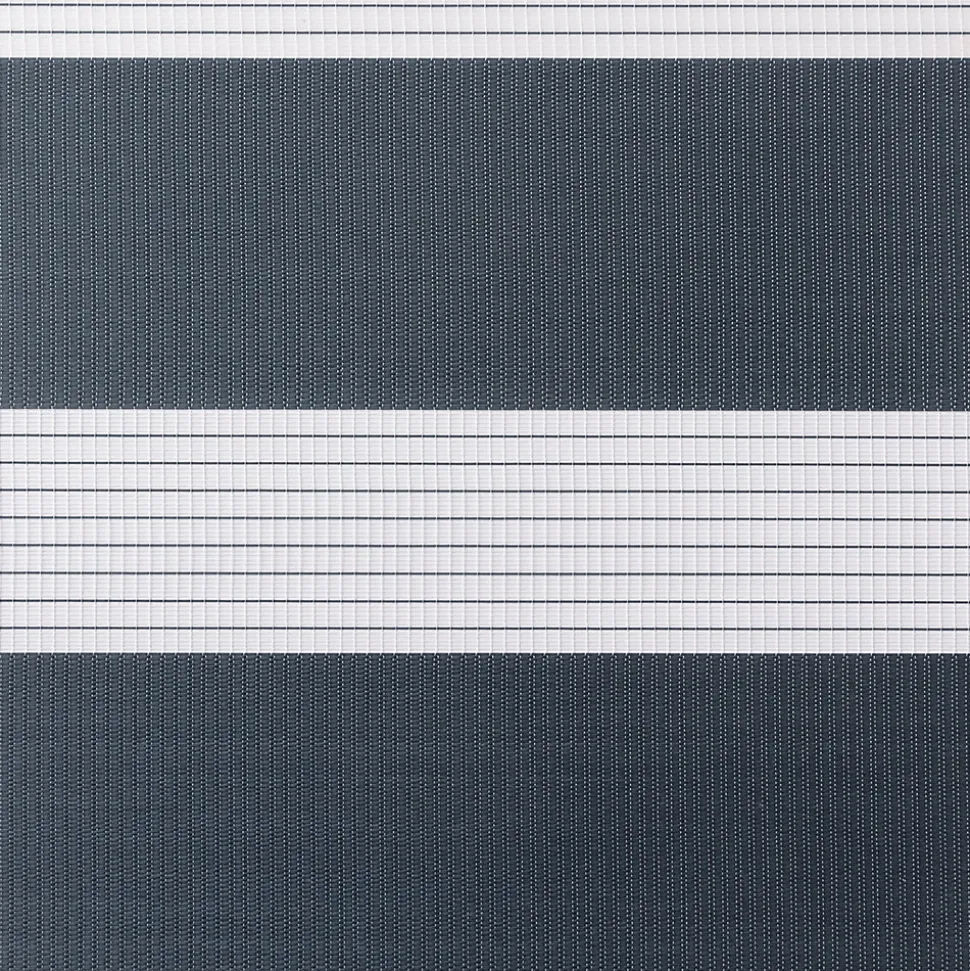 Store enrouleur jour / nuit sans perçage Elin 2 bleu l.60 x H.180cm Goodhome