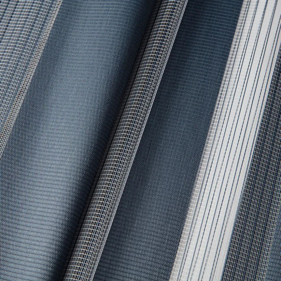 Store enrouleur jour / nuit sans perçage Elin 2 bleu l.60 x H.180cm Goodhome