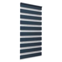 Store enrouleur jour / nuit sans perçage Elin 2 bleu l.60 x H.180cm Goodhome