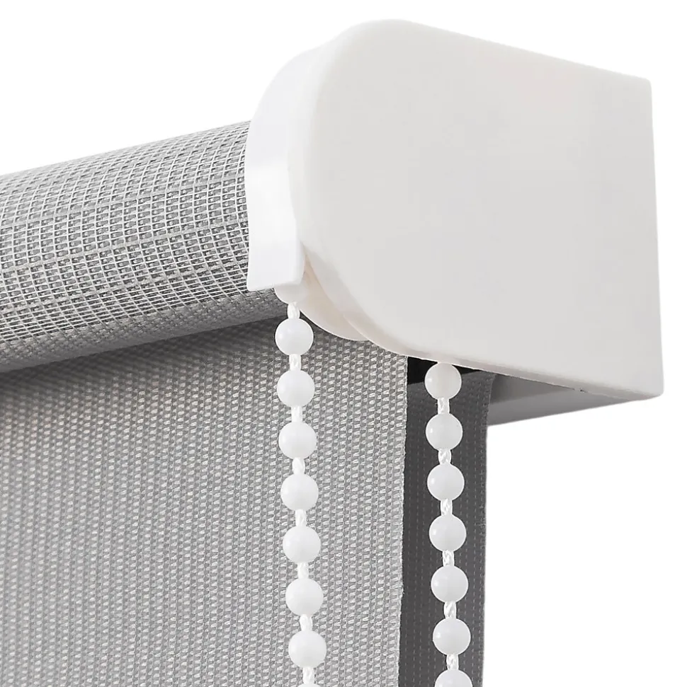 Store enrouleur jour / nuit sans perçage Elin 2 gris béton l.60 x H.180cm Goodhome