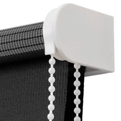 Store enrouleur jour / nuit sans perçage Elin 2 noir l.40 x H.140cm Goodhome