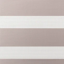 Store enrouleur jour / nuit sans perçage Elin 2 gris perle l.75 x H.240cm Goodhome