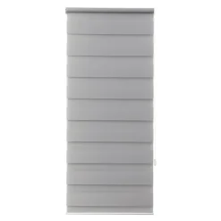 Store enrouleur jour / nuit sans perçage Elin 2 gris béton l.40 x H.140cm Goodhome