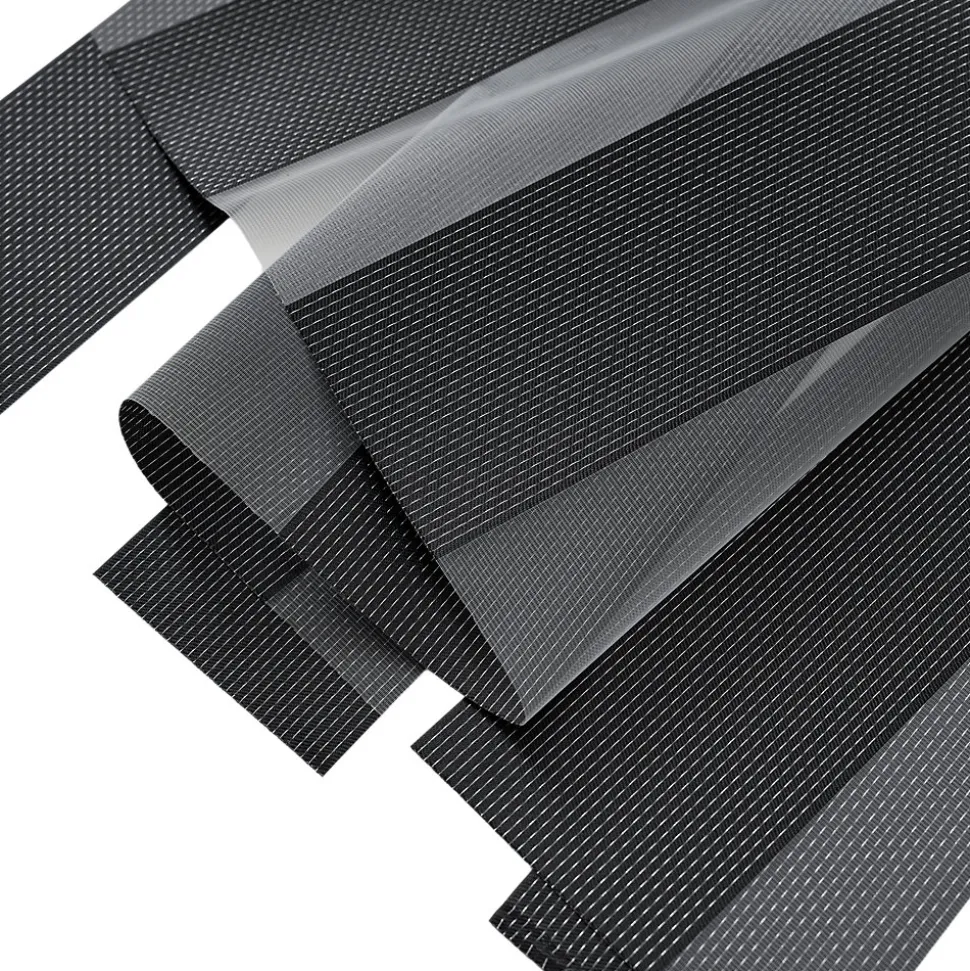 Store enrouleur jour / nuit sans perçage Keston noir l.80 x H.180cm Goodhome