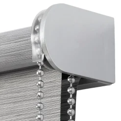 Store enrouleur jour / nuit sans perçage Brize gris chiné l.180 x H.240cm Goodhome