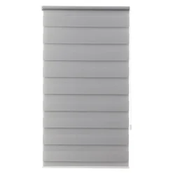 Store enrouleur jour / nuit sans perçage Elin 2 gris béton l.55 x H.180cm Goodhome