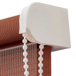 Store enrouleur jour / nuit sans perçage Elin 2 terracotta l.45 x H.140cm Goodhome