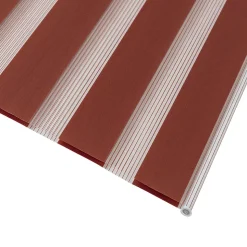 Store enrouleur jour / nuit sans perçage Elin 2 terracotta l.45 x H.140cm Goodhome