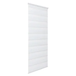 Store enrouleur jour / nuit sans perçage blanc l.45 x H.140cm