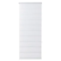 Store enrouleur jour / nuit sans perçage blanc l.45 x H.140cm