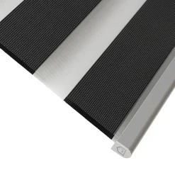 Store enrouleur jour / nuit sans perçage Keston noir l.40 x H.140cm Goodhome