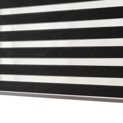Store enrouleur jour / nuit sans perçage Keston noir l.40 x H.140cm Goodhome