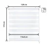 Store enrouleur jour et nuit - Easydeco - Blanc - 120 x 175 cm