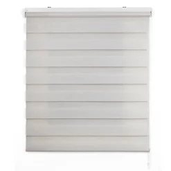 Store Enrouleur Jour Nuit Drop double tissage Lin 160X250