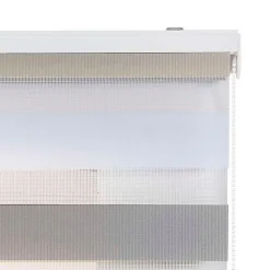 Store Enrouleur Jour Nuit Drop double tissage Tricolore 60 x 180 cm