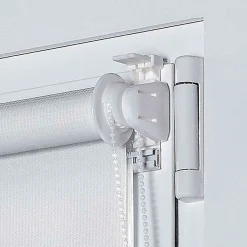 Store Enrouleur Jour Nuit sans perçage EasyFix Blanc 90 x 180 cm