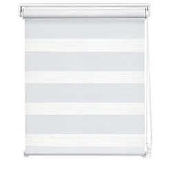 Store enrouleur Jour/nuit mini - pas besoin de percer blanc 62 x 190 cm