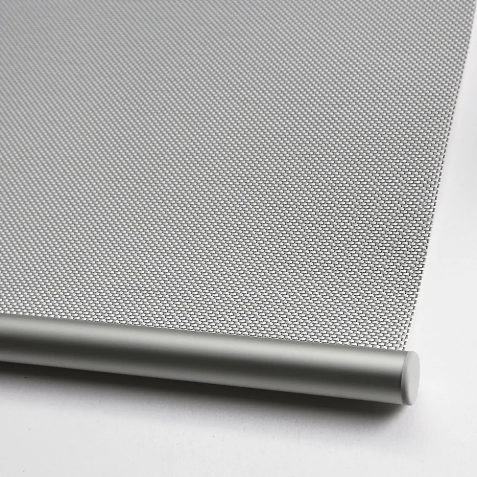 Store enrouleur motorisé thermique gris l.150 x H.250cm Madeco