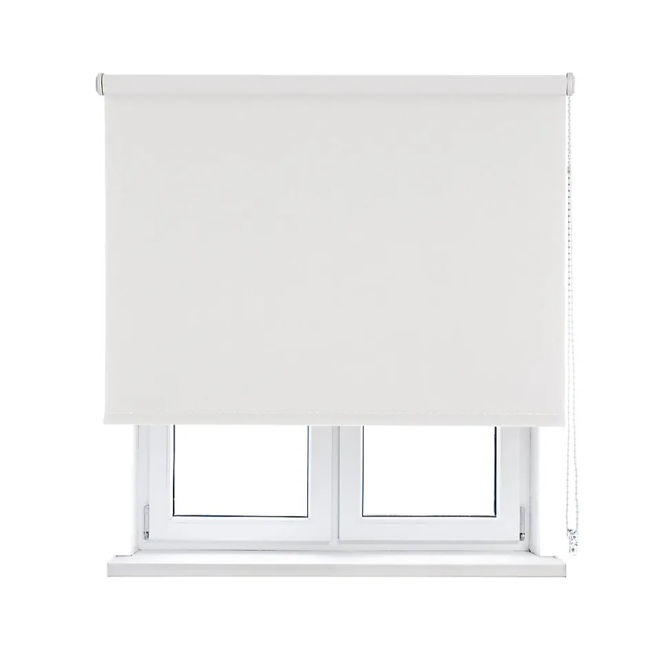 Store Enrouleur Occultant Sundusk Blanc 120 X 250cm , Viewtex