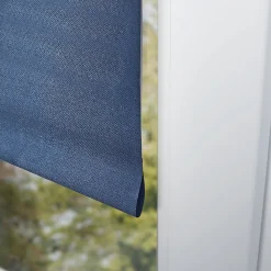 Store enrouleur occultant bleu l.120cm x H.190cm Madeco