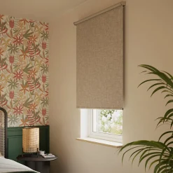 Store enrouleur occultant sans perçage Novan taupe l.90 x H.180cm Goodhome
