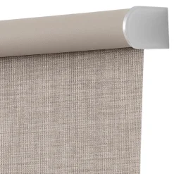 Store enrouleur occultant sans perçage Novan taupe l.160 x H.240cm Goodhome