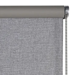 Store Enrouleur Occultant Installation Facile avec Finitions en Aluminium de Qualité Supérieure Gris 60 x 180 cm