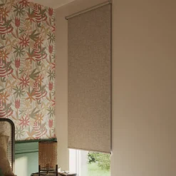 Store enrouleur occultant sans perçage Novan taupe l.60 x H.240cm Goodhome
