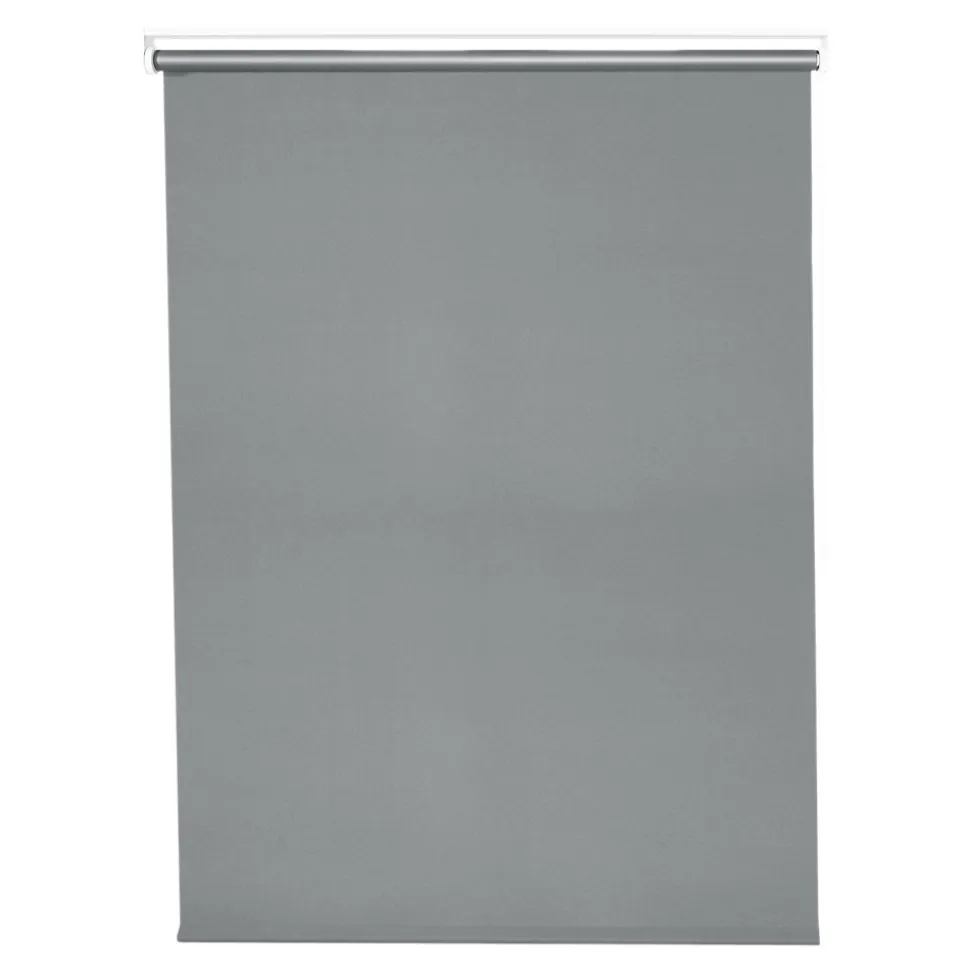 Store enrouleur occultant sans perçage Boreas 2 gris béton l.160 x H.240cm Goodhome