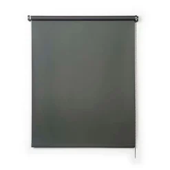 Store Enrouleur Occultant Gris plomb 140 x 250 cm