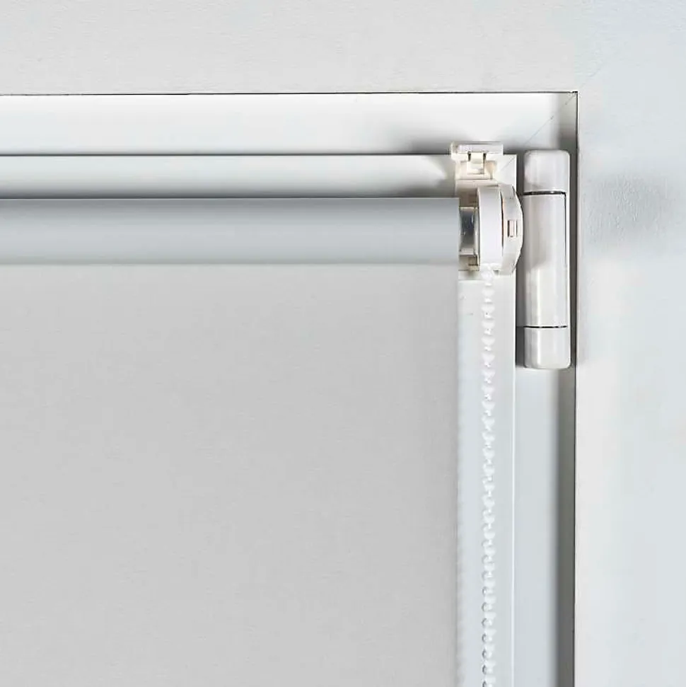 Store Enrouleur Occultant, Installation Facile, Stores sans Perçage Gris 60x180 cm