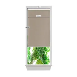 Store enrouleur occultant sans perçage Iwerne beige l.40 x H.140cm Goodhome